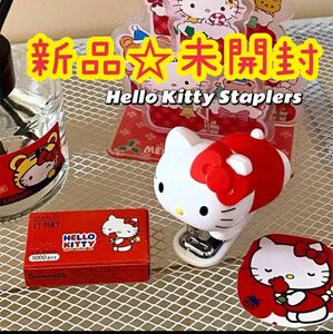 サンリオ ハローキティ ホッチキス 可愛い オシャレ 文房具 小物　新品　未開封　キティ　キティちゃん　　　　　