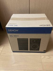 【新品未使用】DENON スピーカー SC-M41 ブラック ペア デノン 