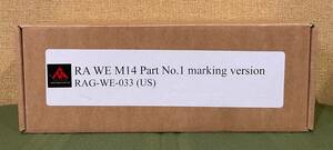  дешевый!! 99 иен старт!! RA-TECH WE M14 для маркировка VERSION печать есть др. детали сборка товар 