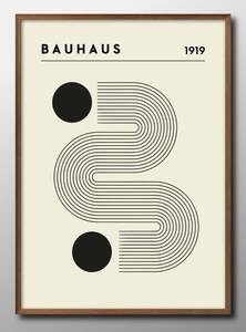 14408■アート ポスター 絵画 A3 『バウハウス　BAUHAUS』 イラスト 北欧 お家で美術館