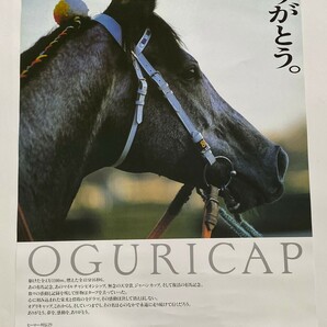 JRA ヒーロー列伝オグリキャップ OGURICAP 来場ポイント ポスターの画像1