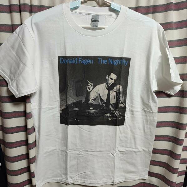 【新品/送料無料】ドナルドフェイゲン 名盤『The Nightfly』バンドTシャツ 【Lサイズ】Donald Fagen THE NIGHT FLY