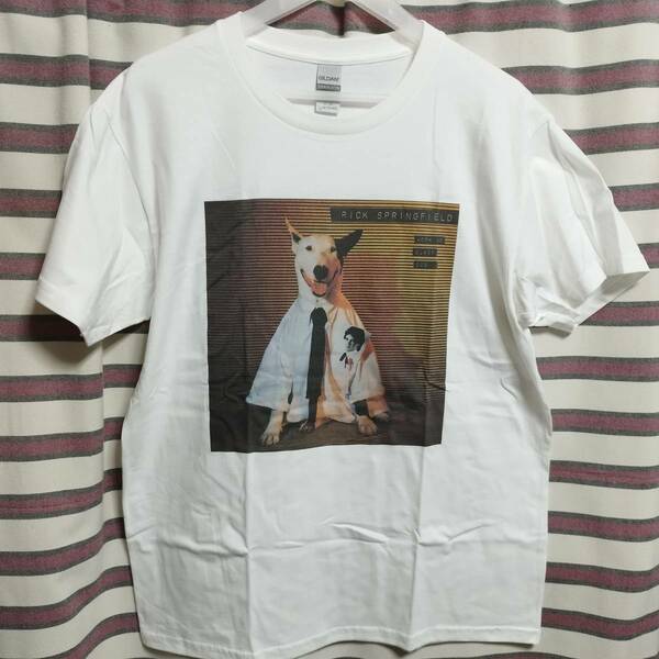 80's リックスプリングフィールド Rick Springfield『Working Class Dog/ワーキング・クラス・ドッグ』 バンドTシャツ 新品/送料無料