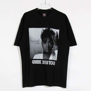 希少柄◇アニタベイカー Anita Baker 2018 TOUR Tシャツ 両面 BIGプリント rap tee band tee 2pac tシャツ Tee NAS ジェリーロレンゾ着