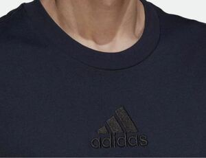 新品 未使用 アディダス adidas 半袖Tシャツ ロゴ メンズウェア トップス XLサイズ スポーツ ランニング 人気 売り切れ ブラック 黒 刺繍