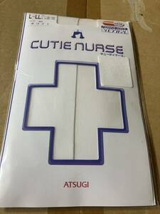 atsugi パンティストッキング cutie nurse L-LL ホワイト 看護婦 白 panty stocking キューティナース パンスト タイツ ストッキング 