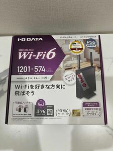 6/6までの出品　新品未使用　WN-DEAX1800GR I・O DATA Wi-Fi 6 対応Wi-Fiルーター