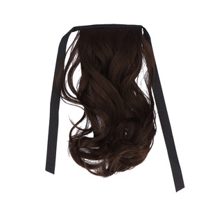 * dark brown * 25cm * wig ponytail pmyka009 wig ponytail wig ek stereo part wig attaching wool 