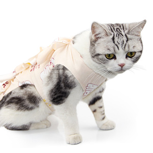 * cat * L size * cat . after clothes ya001 cat . after clothes clothes .. scratch lick prevention hand . after Elizabeth collar. substitution Western-style clothes wear . after wear skin protection 