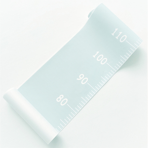 * light blue * ornament height total pk1052 height total ornament roll child wall height record growth Northern Europe part shop child interior stylish lovely 