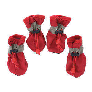 * red * 6 centimeter dog shoes ...... mail order dog dog for shoes pair legs cover slip prevention put on footwear . pair . rubber aperture stop light weight light 