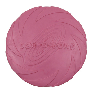 * pink * M size frisbee dog mail order pet disk soft throwing . toy training pet toy pet toy water . coming off .p