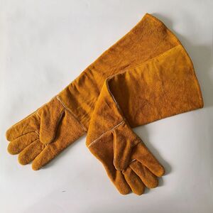 * Brown * pet glove kgoods28 pet glove gloves for pets glove biting attaching prevention biting attaching thick upbringing . cow leather leather scratch prevention 