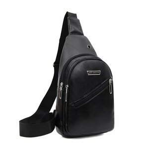 ☆ ブラック ☆ ショルダーバッグ メンズ pmysbag23 小さめ ボディバッグ メンズ ショルダーバッグ 斜めがけ ワンショルダーバッグ