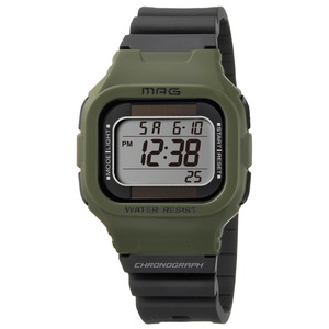 * green * MAG solar watch Luxer solar wristwatch solar watch wristwatch clock digital wristwatch 