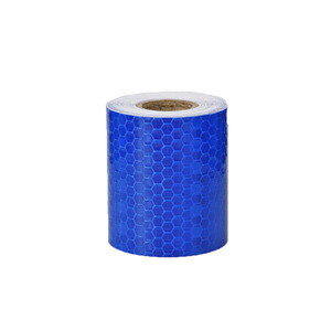 * blue reflection tape mail order approximately 3m width 50mm fluorescence reflection tape eyes seal tape reflection sticker reflection seal accident prevention dark place parking place nighttime equipment ornament reflection 