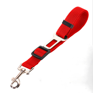 * red * Lead dog pmydp100 dog seat belt Lead Harness necklace stone chip .. prevention Drive .... car goods car supplies stylish 