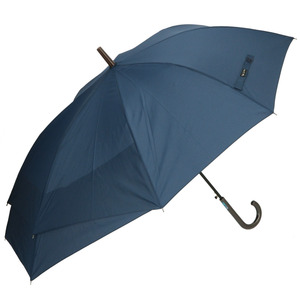 ☆ ネイビー/ネイビー 傘 メンズ 大きい 通販 伸びる傘 60cm 大きめ 紳士傘 FRP グラスファイバー骨 シンプル 雨傘 おしゃれ ブラッ