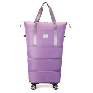* lavender * Boston bag light weight enhancing possible high capacity with casters .pmybob02 Boston bag travel enhancing travel bag 