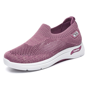 * GWS1 purple * 39(24.5cm) * slip-on shoes lady's sneakers super light weight pmyshoots1 slip-on shoes lady's sneakers 