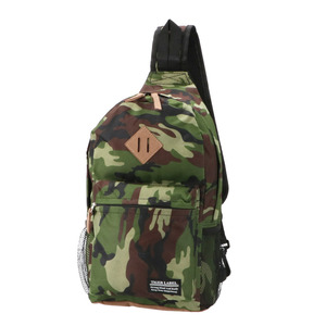 * green camouflage body bag men's smaller mail order shoulder bag diagonal .. one shoulder bag lady's Kids simple plain total 