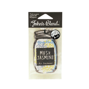 * Musk jasmine John z Blend air fresh na- aromatic Jonn's Blend paper fresh na- fragrance room fre gran 