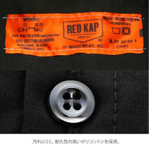 ☆ CB.チョコレートブラウン ☆ サイズS RED KAP ワークシャツ 通販 メンズ 半袖 ブランド レッドキャップ SP24 INDUSTRIAL SHORT SLEEVE_画像7