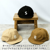 ☆ Beige ☆ S.V CAP TYPE2 帽子 キャップ つば ぼうし ミリタリーキャップ ワークキャップ CAP サイズ調節可能 バックル付き_画像4