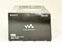 Z519-T21-488 SONY ソニー NETMD オーディオ機器 WALKMAN ウォークマン M2-N10 箱あり ⑥_画像4