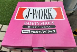 【必見/特価】J-WORK 半長靴マジックタイプ　安全靴　JSAA-A種合格品　26.5cm JW-775