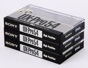 524-8 unopened [SONY UX-Pro 54]3ps.@( high position * cassette tape )