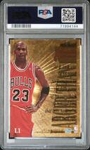 1995 SKYBOX PREMIUM LAGER THAN LIFE ＃L1 MICHAEL JORDAN PSA6 EX-MT マイケルジョーダン_画像3