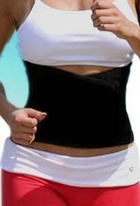 new goods! waist diet belt / Shape up walking black 