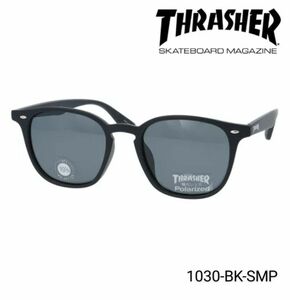 【2024年継続モデル・新品】THRASHER スラッシャー　JADE　偏光サングラス　男女兼用　1030-BK-SMP