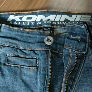 【ほぼ新品】コミネ(KOMINE) バイク用 プロテクトジーンズ L Deep Indigo WJ-749Rの画像3