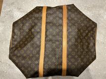 JF LOUIS VUITTON ルイヴィトン モノグラム ボストンバッグ キーポル 55 MI884_画像9