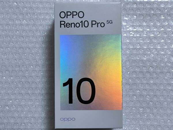 動作確認のみ OPPO Reno10 Pro 5G A302OP シルバーグレー