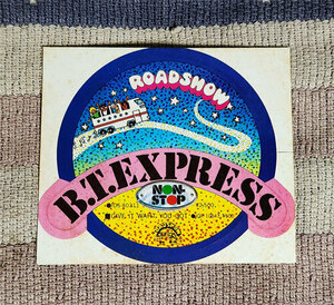 ステッカー　B.T.EXPRESS　BTエクスプレス　1975年　アルバム　ノンストップ Non-Stop　発売記念　シール　非売品　未使用　貴重　