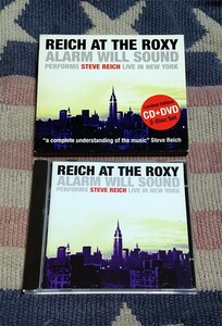 CD　Reich at the Roxy　スティーヴ・ライヒ　Steve Reich　CD+DVD　2枚組　廃盤