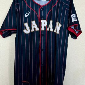 ◆◇asics◇アシックス◇WBC◇ユニフォーム◇紺◇ネイビー◇サイズL◇◆