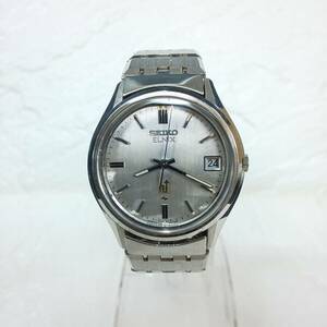 ◆◇セイコー◇◆SEIKO ELNIX 0702-6010 エルニクス 電磁テンプ SSケース 純正ブレス◆コレクション放出