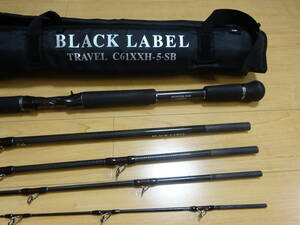  прекрасный товар Daiwa Black Label путешествие C61XXH-5*SBmon Star Fish custom 