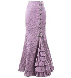  flamenco faruda skirt flamenco costume Dance lavender M