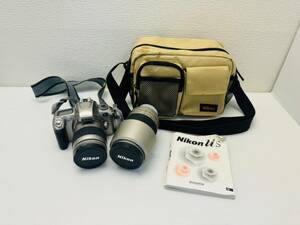 な1353-1　Nikon ニコン/一眼レフフィルムカメラ/NikonUs/オートフォーカス　W129×D67.5×H92ｍｍ　ケース付☆