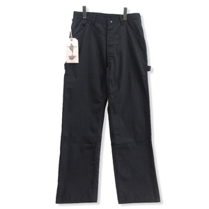 未使用 SASSAFRAS ササフラス ブルーナーパンツ SF-232015 Pruner Pants T/C Chino ブラック 黒 S タグ付き 22000657