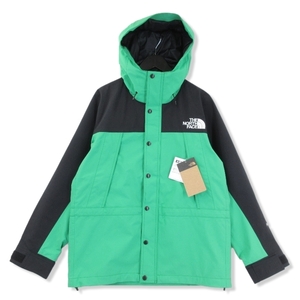 未使用 THE NORTH FACE ノースフェイス 22AW マウンテンライト マウンテンパーカ オプティックエメラルド OK S タグ付き 22000672