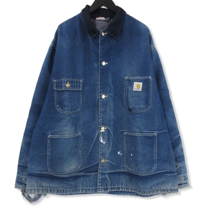 Carhartt カーハート ヴィンテージ デニムカバーオール ミシガンチョアコート 70～80s インディゴ 71009372