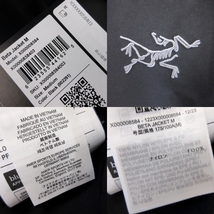 美品 ARC'TERYX アークテリクス ベータ ジャケット X000008584 Beta Jacket ナイロンジャケット ブラック 黒 M 20018585_画像5