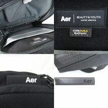 Aer × BEAUTY&YOUTH エアー バックパック 別注 COMMUTER PACK AER10026 コミューターパック リュック ブラック 黒 61000541_画像6