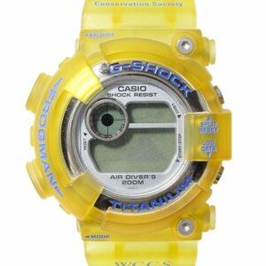 電池切れ CASIO G-SHOCK Gショック DW-8201WC-2T WCCS FROGMAN フロッグマン サンゴ礁保護協会 トリプルマンタ クリア 30012746